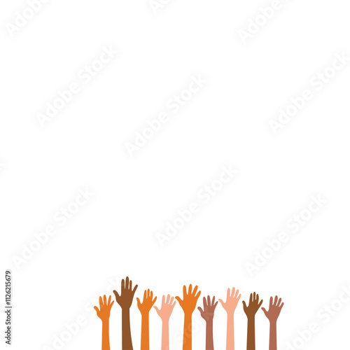 Human Rights Day Hand