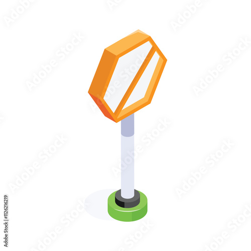 A reflective traffic sign for directing or warning road users