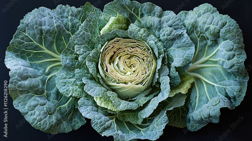Obraz premium Fresh cabbage