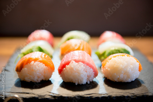 Colourful Temari Sushi