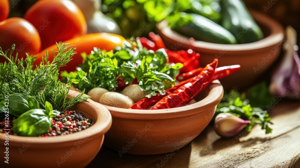 fresh herbs and vegetables for healthy cooking fresh herbs and vegetables for healthy cooking