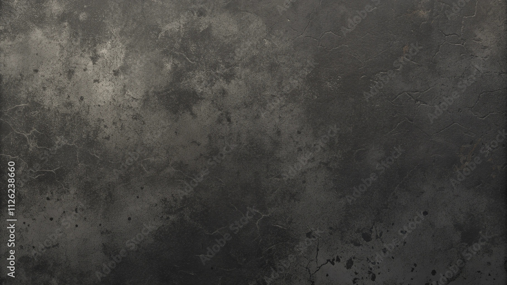 Obraz premium Dark Charcoal Gray Grunge Texture Background