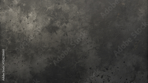 Dark Charcoal Gray Grunge Texture Background