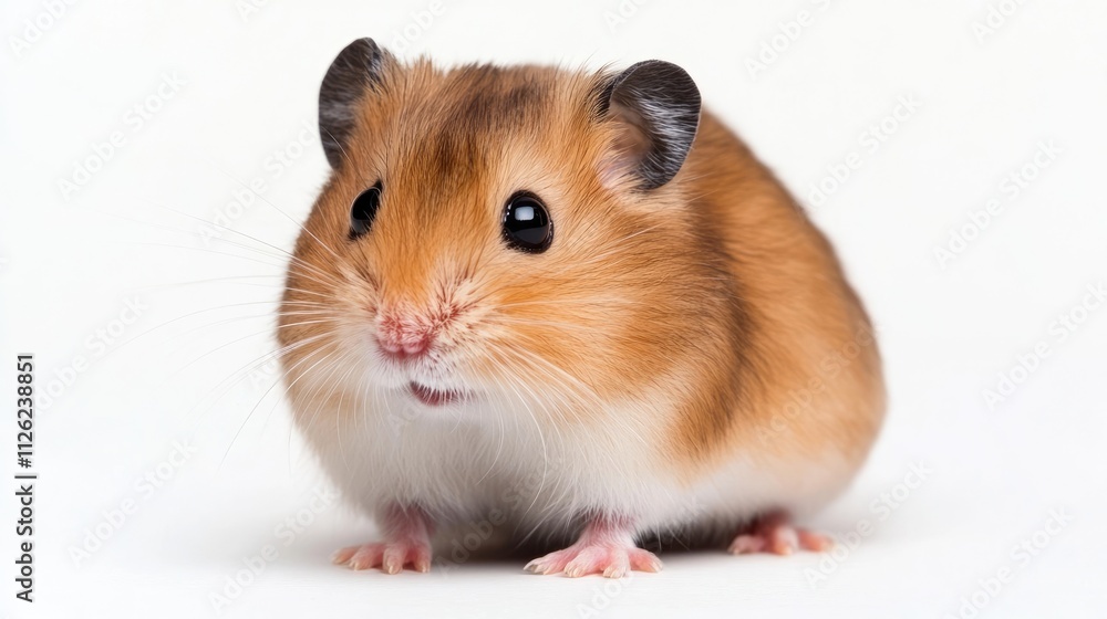 Close-Up Portrait of a Curious Hamster Close-Up Portrait of a Curious Hamster