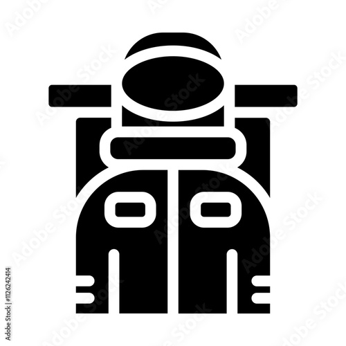 Astronaut Solid Icon