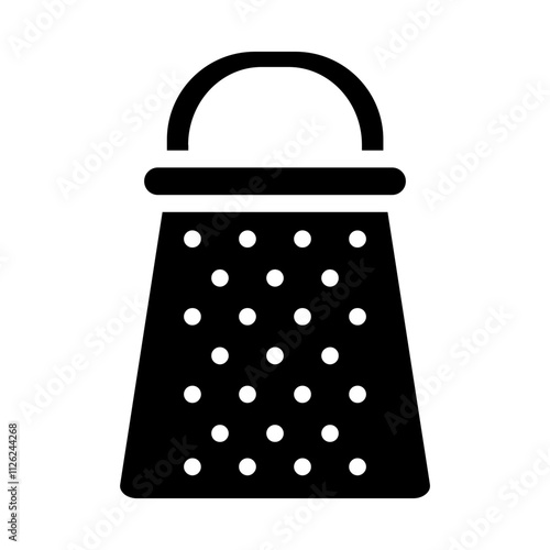 Cheese Grater Solid Icon