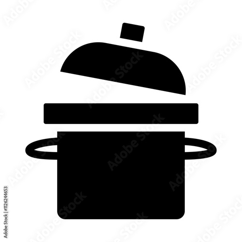 Cooking Pot Solid Icon