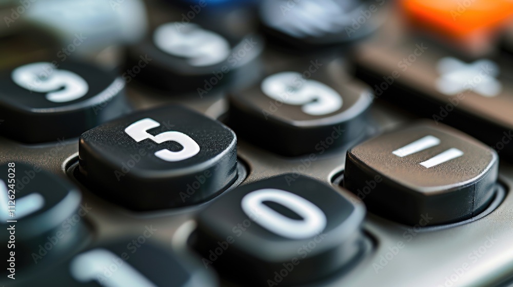 A detailed shot of a calculator with the numbers 800% displayed representing the sharp increase in prices in a short period due to high inflation rates. This image conveys A detailed shot of a calculator with the numbers 800% displayed representing the sharp increase in prices in a short period due to high inflation rates. This image conveys