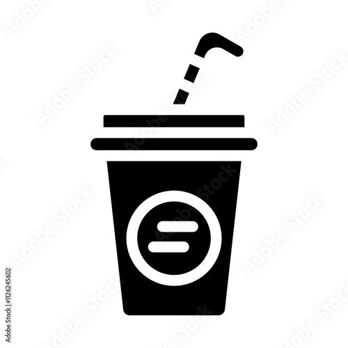 Drink Burger Solid icon