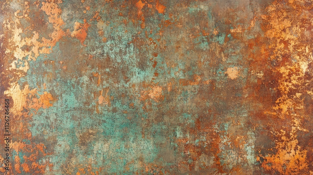 Grunge copper rusty texture, gold background. Grunge copper rusty texture, gold background.