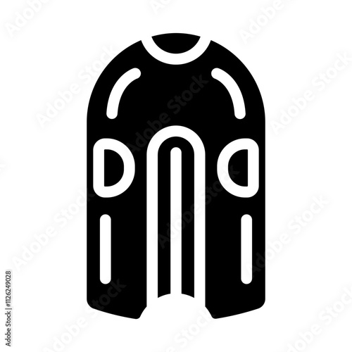 Pool Kickboard Solid Icon