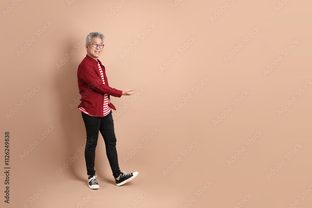 Active East Asian Man Active East Asian Man