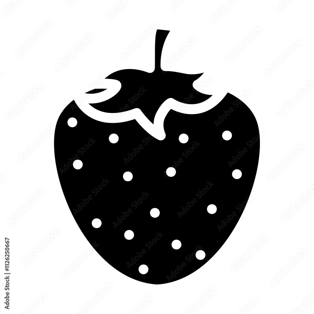 Strawberry Solid icon Strawberry Solid icon