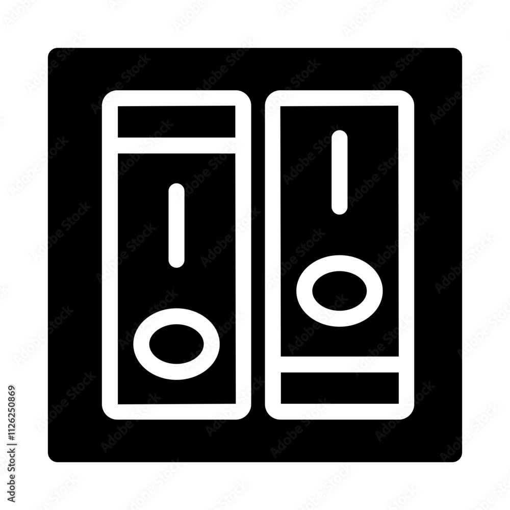 Switch On Off Solid Icon Switch On Off Solid Icon
