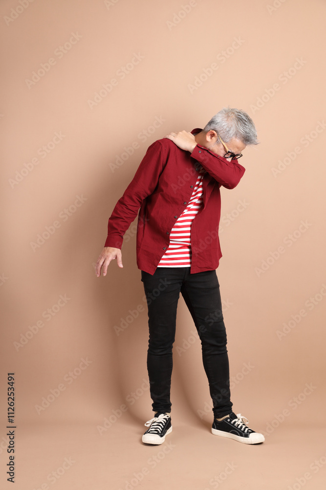 Fototapeta premium Active East Asian Man