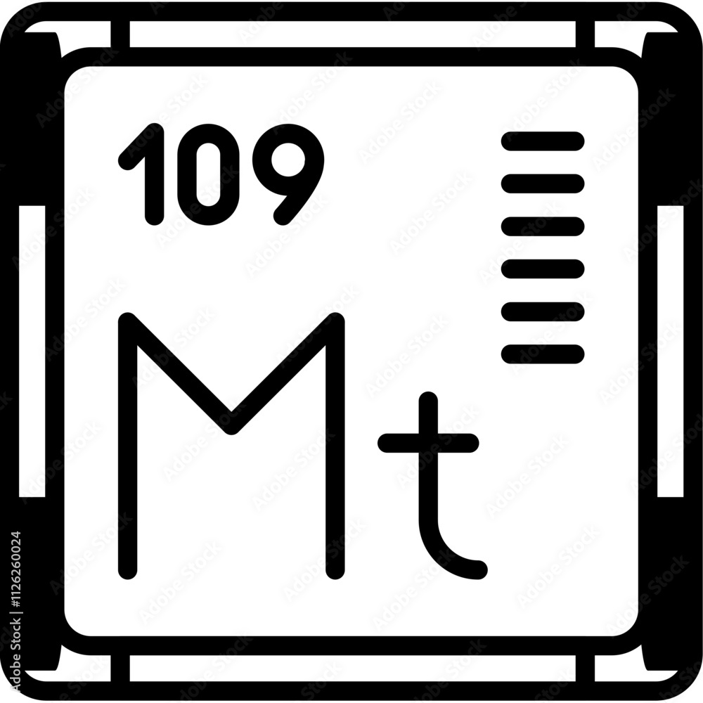 Meitnerium Icon