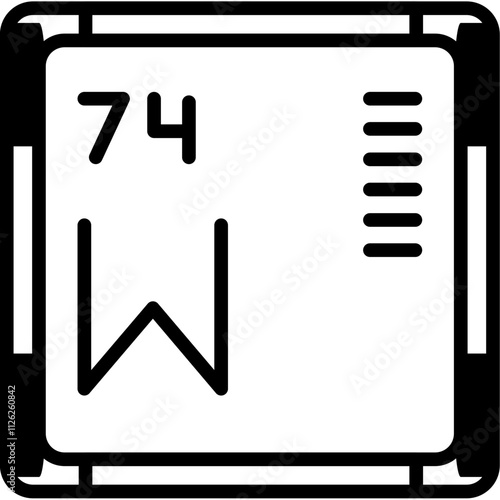Tungsten Icon