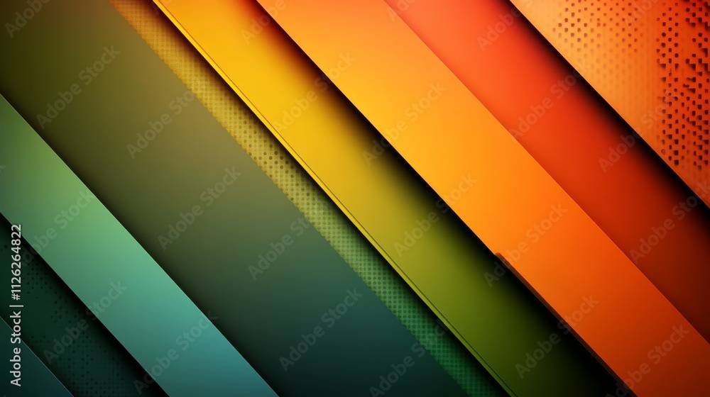 Obraz premium Dynamic Diagonal Stripes: Abstract Background Design 