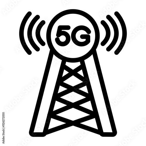 Tower 5G icon