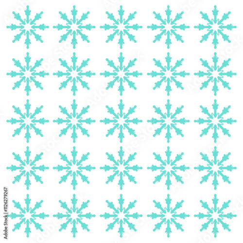 CHRISTMAS SNOWFLAKES PATTERN TEXTURE 