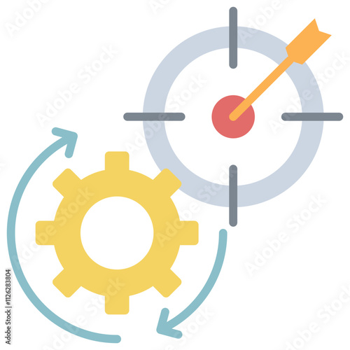 Effective Flat Icon