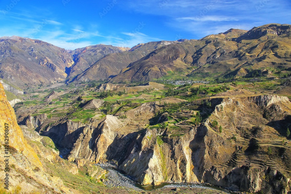 Fototapeta premium Colca Canyon in Peru