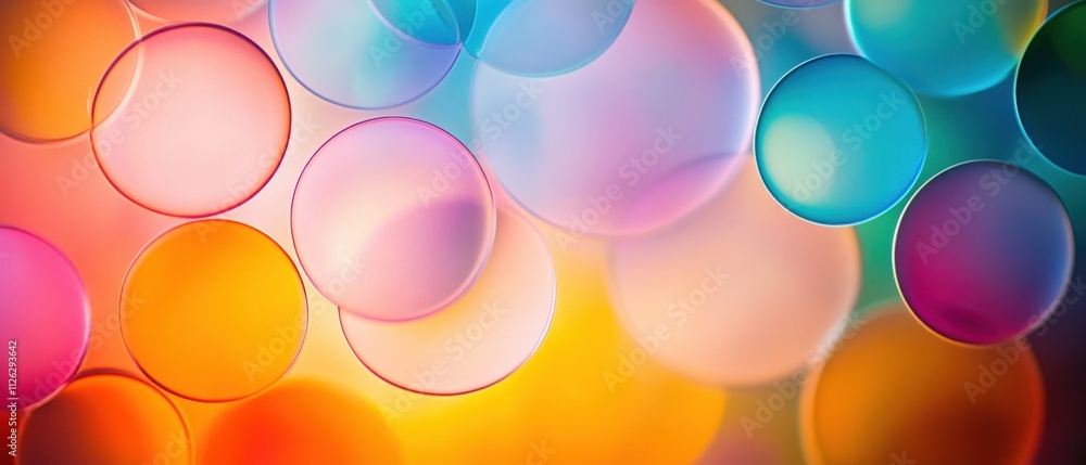 colorful abstract bubbles with soft focus colorful abstract bubbles with soft focus