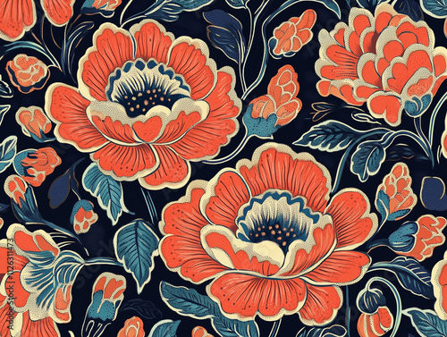 seamless floral background