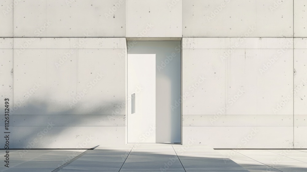 Fototapeta premium Modern home entrance 
