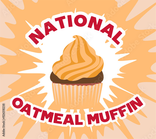 national oatmeal muffin day with delicious oatmeal muffins