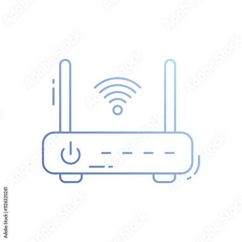 Router vector icon