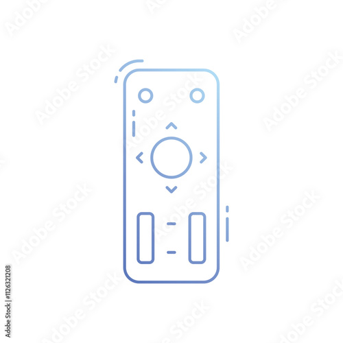 Remote control vector icon