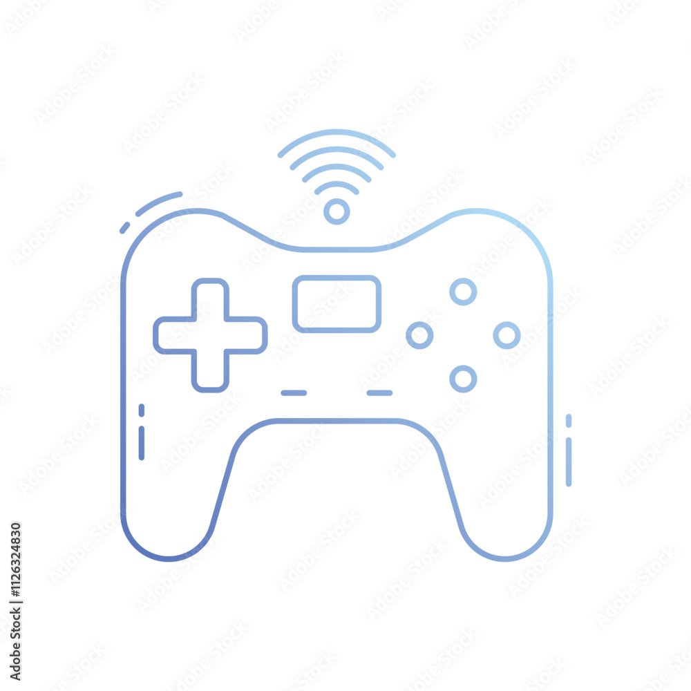 Game pad vector icon Game pad vector icon