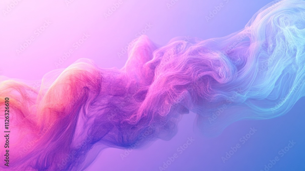 Abstract Pastel Swirls of Color in Motion Abstract Pastel Swirls of Color in Motion