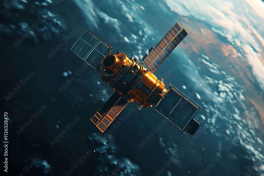 Satellite Orbit Lines illustration: Dynamic Space Design Background Wallpaper 3d Satellite Orbit Lines illustration: Dynamic Space Design Background Wallpaper 3d