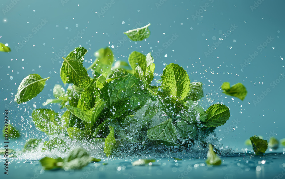 Commercial background of natural and fresh green leaves Commercial background of natural and fresh green leaves