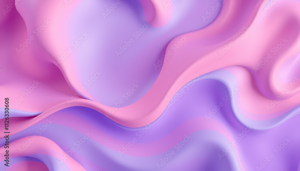 Abstract Pink and Purple Wavy Fluid Design Abstract Pink and Purple Wavy Fluid Design