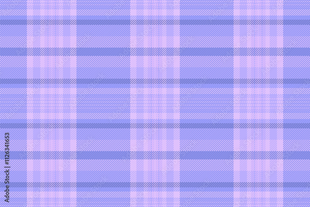 Scottish seamless plaid fabric, tough texture check tartan. Wool textile vector pattern background in blue and light colors. Scottish seamless plaid fabric, tough texture check tartan. Wool textile vector pattern background in blue and light colors.