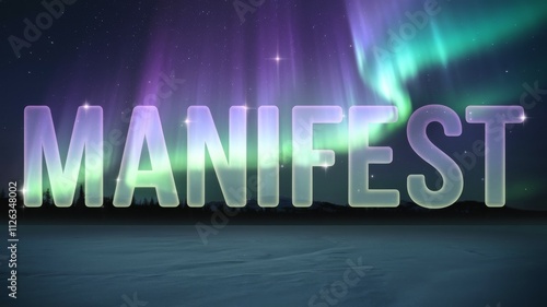 Plakat w ramie Manifest