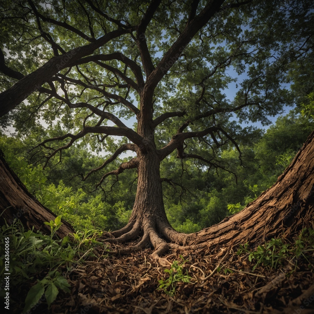 Obraz premium roots of tree