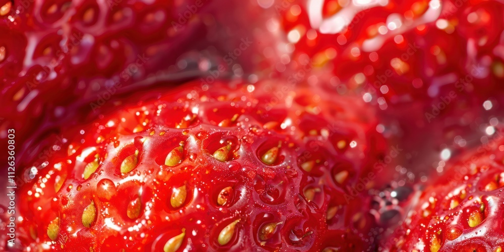 close up berries of strawberry texture of a juicy fresh bright tasty close up berries of strawberry texture of a juicy fresh bright tasty