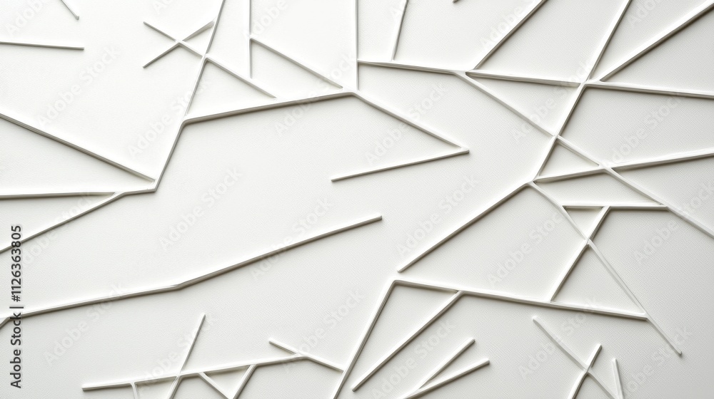 Abstract White Geometric Pattern Texture | Minimalism Abstract White Geometric Pattern Texture | Minimalism