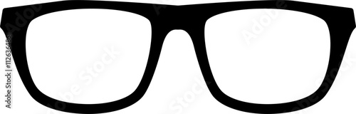 Eyeglasses vector icon