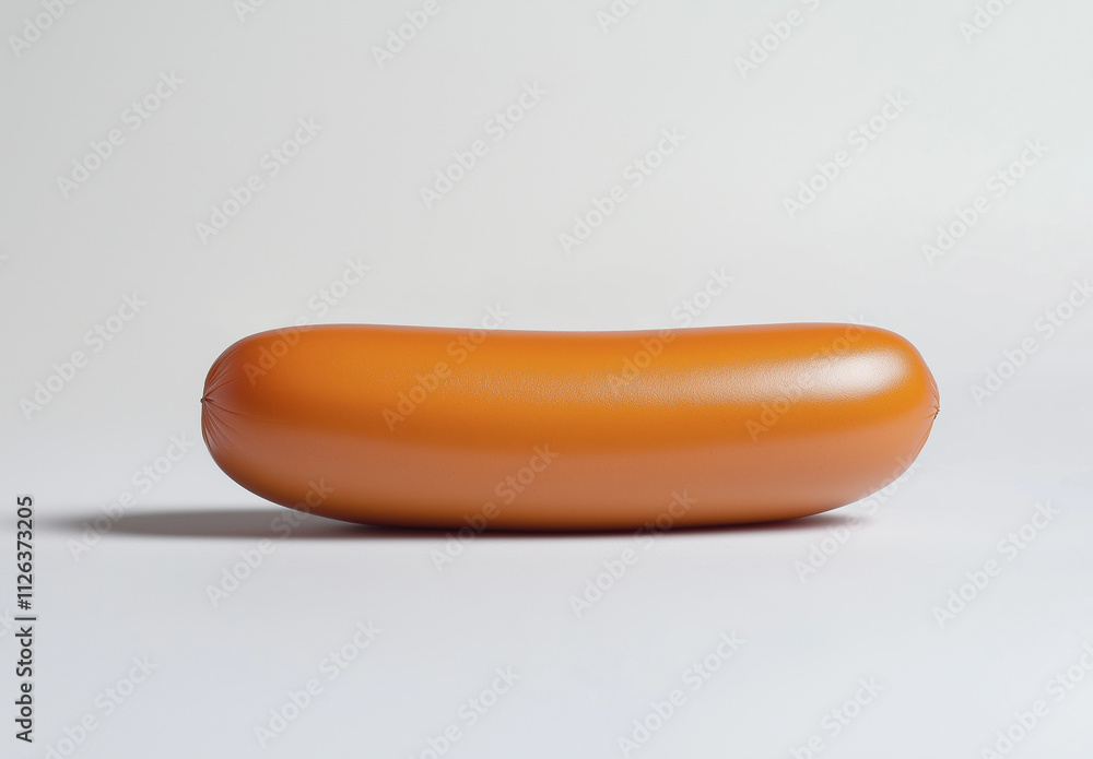 sausage isolated on white background sausage isolated on white background