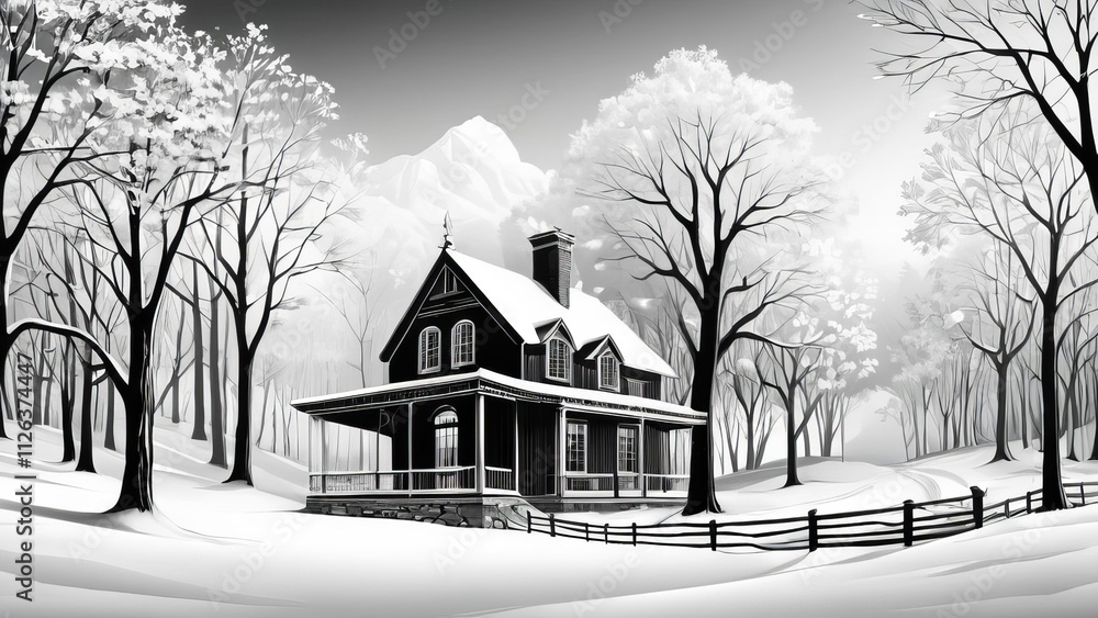 house in the woods house in the woods