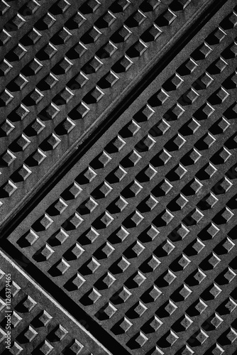 Perforated panels for the facade. Perforated metal panels for wall decoration. Decorative metal panels. Production of modern facade panels. Repair of buildings