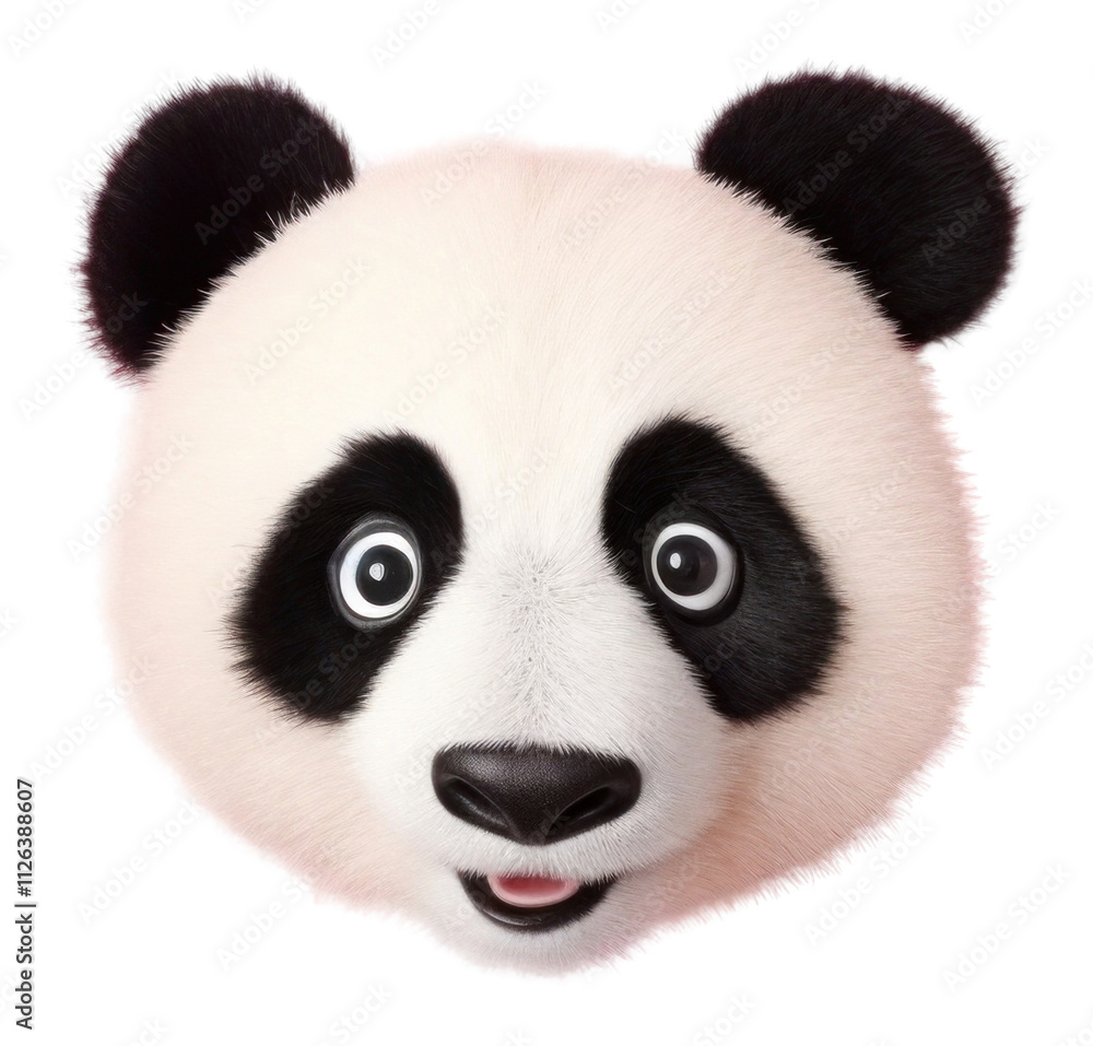 Naklejka premium PNG Panda animal mammal bear.