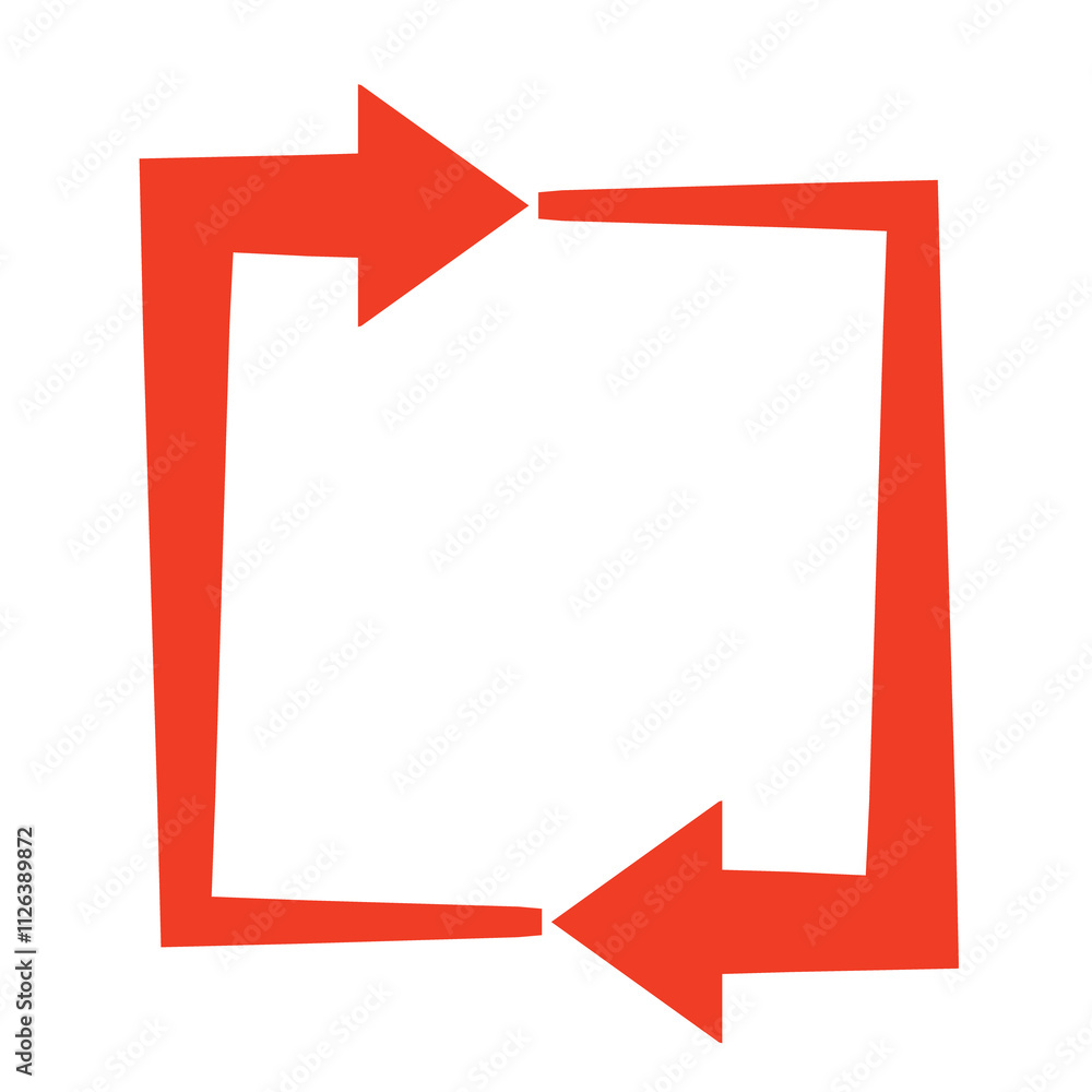 red and white arrows red and white arrows