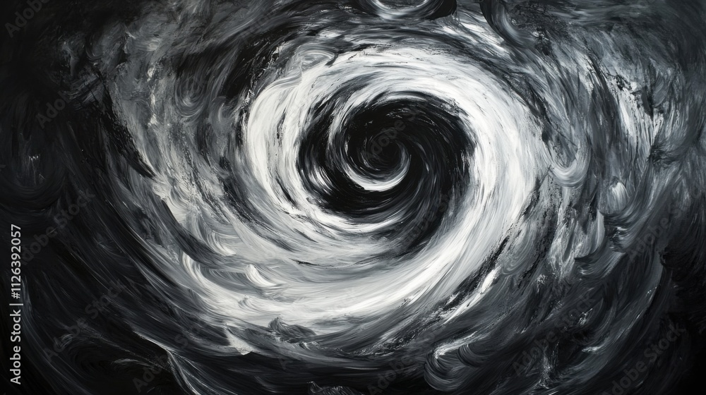Lines vortex speed effect. Generative AI Lines vortex speed effect. Generative AI