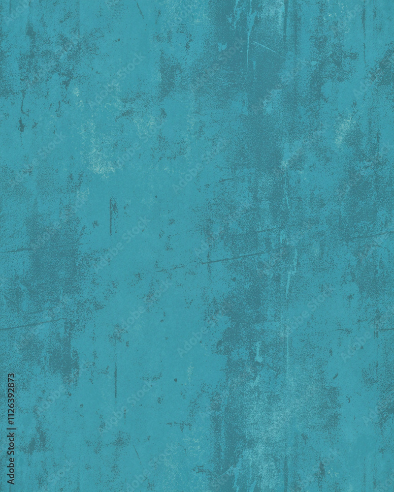 Obraz premium Teal Blue Grunge Texture Background